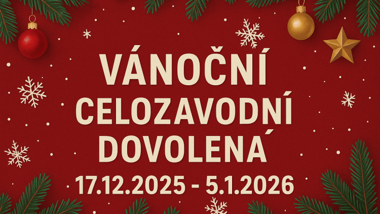 <strong>Celozávodní Vánoční dovolená</strong>