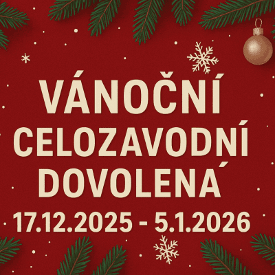 <strong>Celozávodní Vánoční dovolená</strong>